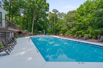 swimming pool with sundeck